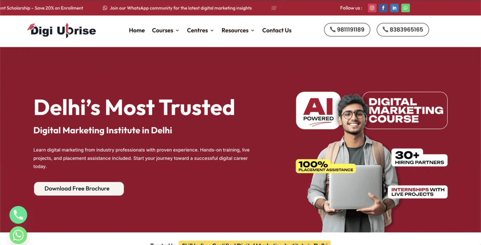 Digi Uprise website preview