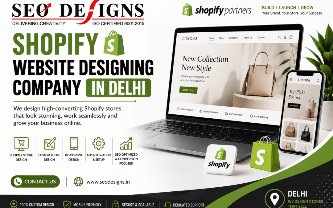Shopify Website Designing Company in Delhi